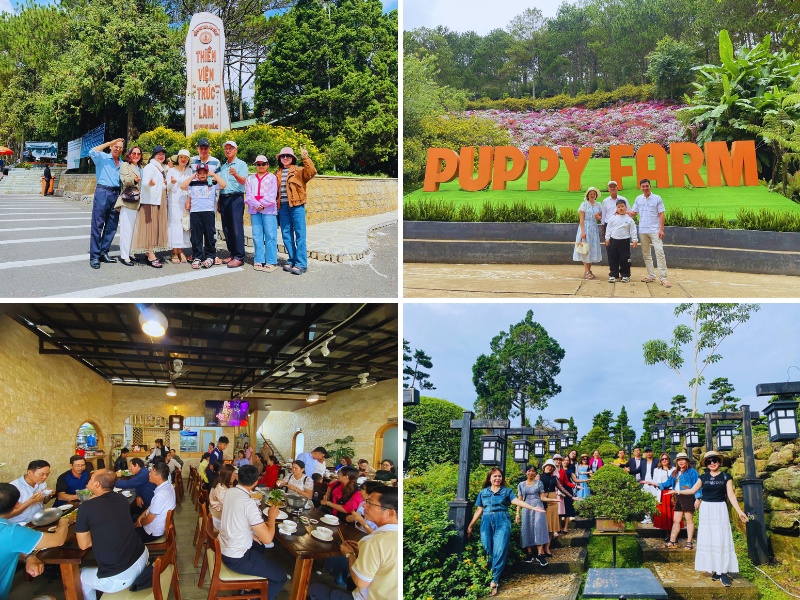 Tour Đà Lạt ghép đoàn đón tại Đà Nẵng