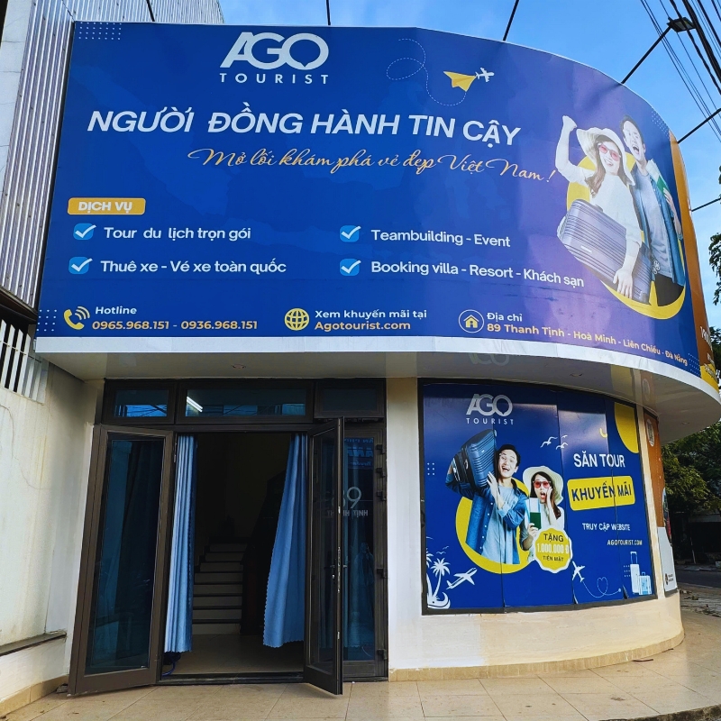 Trụ sở văn phòng công ty AGO Tourist tại Đà Nẵng