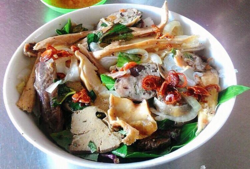 bánh ướt lòng gà