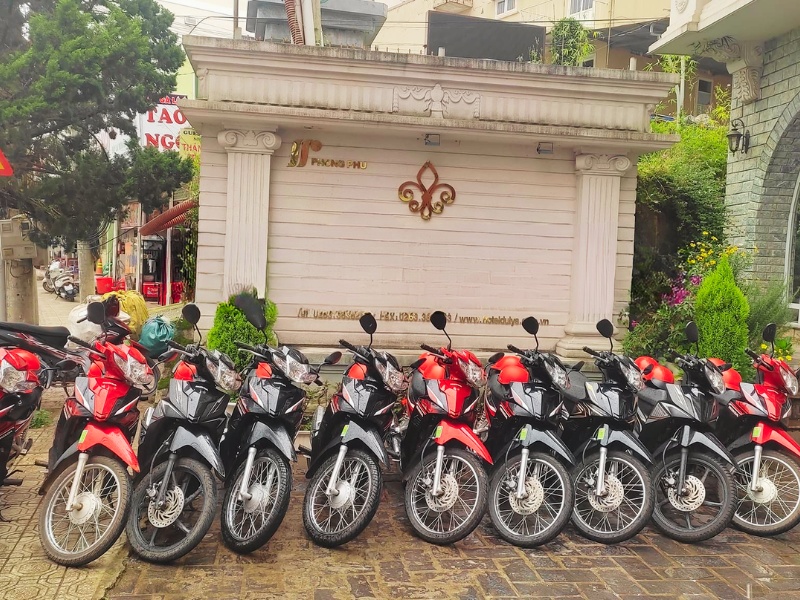 Thuê xe số ở Đà Lạt
