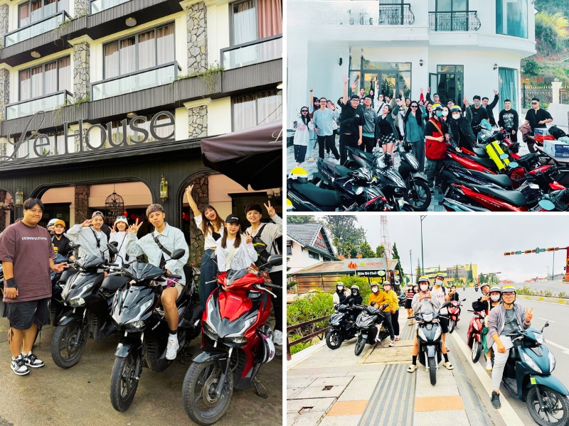 Thuê xe máy ở Đà Lạt