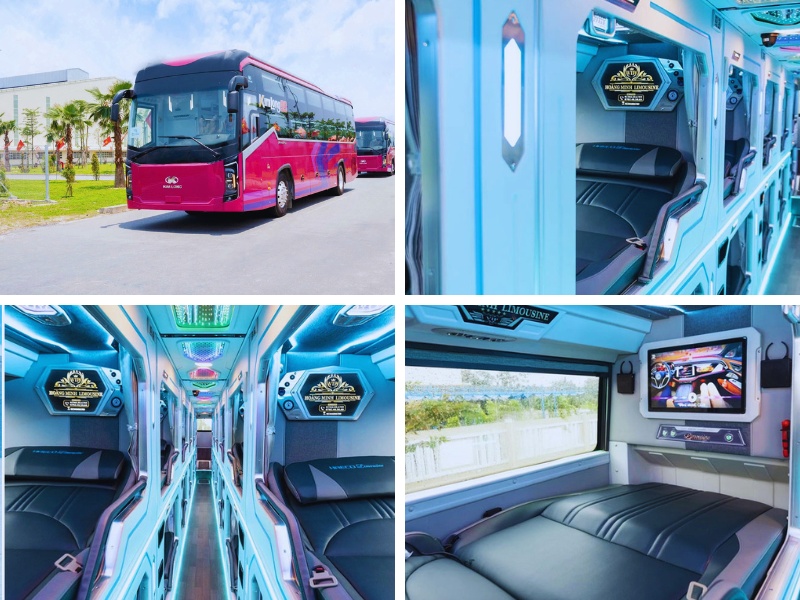 Nhà xe HM Happycar từ Huế đi Đà Lạt