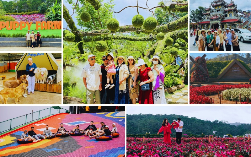 tour Sài Gòn Đà Lạt cho gia đình