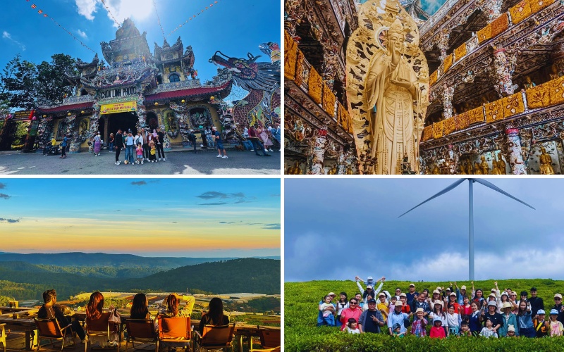 Tour từ Sài Gòn đi Đà Lạt bằng máy bay