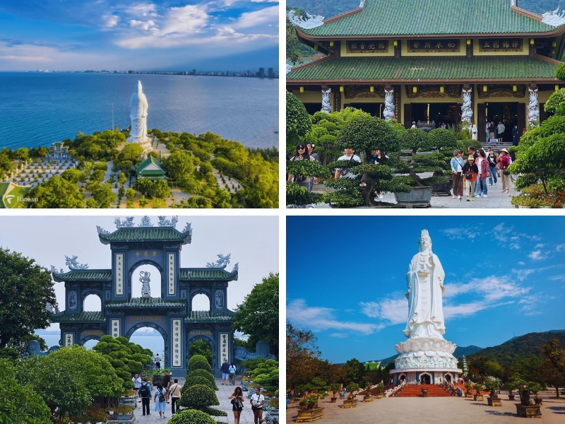 Đến tham quan Chùa Linh Ứng trong hành trình tour Nghệ An Đà Nẵng