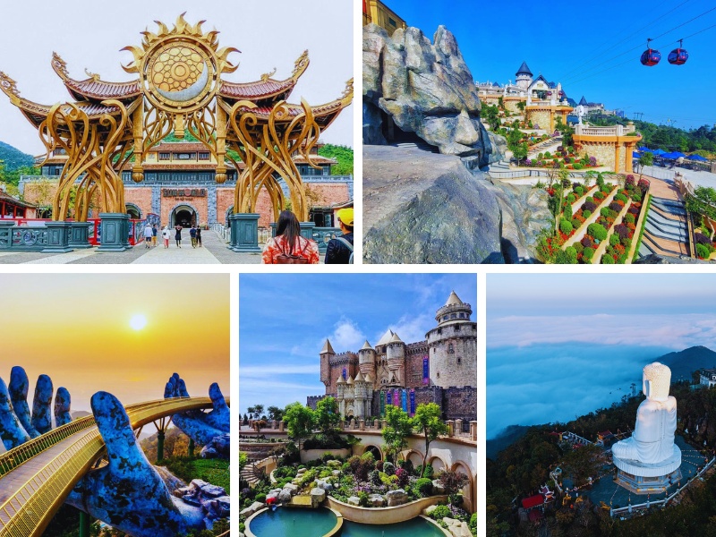 Khám phá Bà Nà Hills trong lịch trình tour từ Nghệ An đi Đà Nẵng 3 ngày 2 đêm