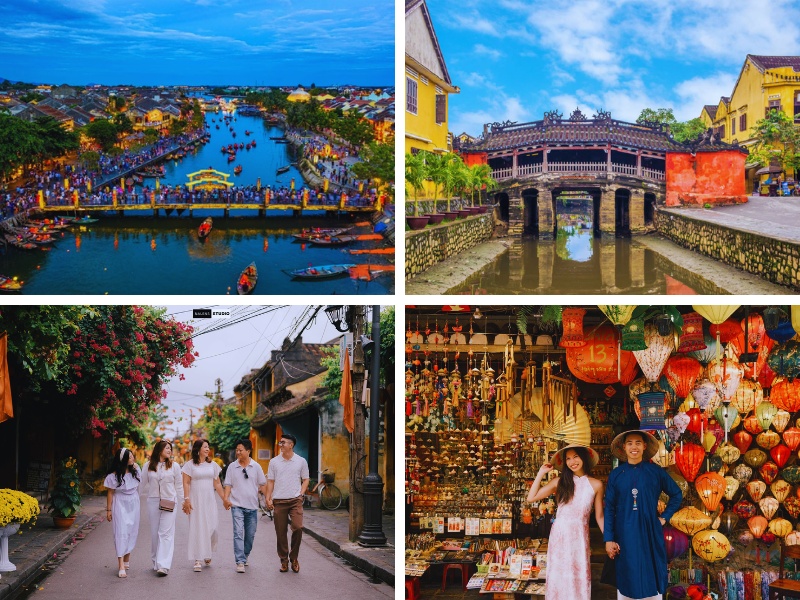 Phố cổ Hội An - Địa điểm tham quan hấp dẫn trong tour Sài Gòn Đà Nẵng 4 ngày 3 đêm