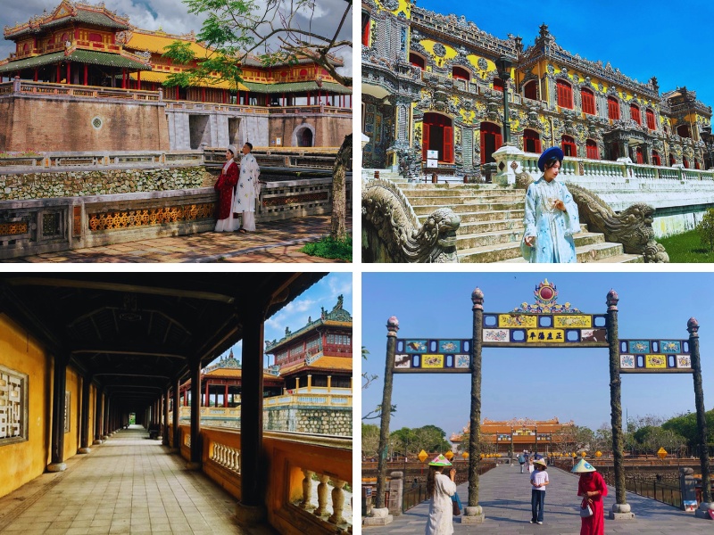 Tham quan Đại Nội Huế trong hành trình tour Hà Nội Đà Nẵng 4 ngày 3 đêm