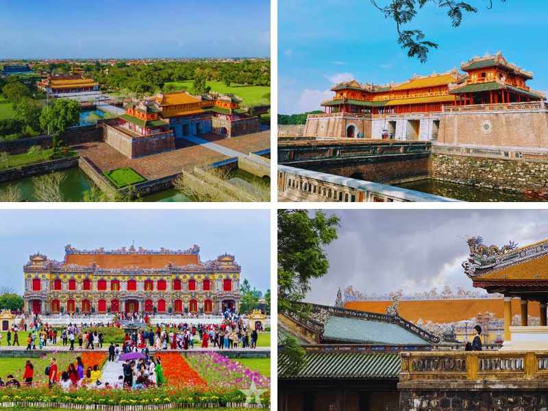Tham quan Đại Nội Huế trong hành trình tour từ Sài Gòn đi Đà Nẵng 4 ngày 3 đêm