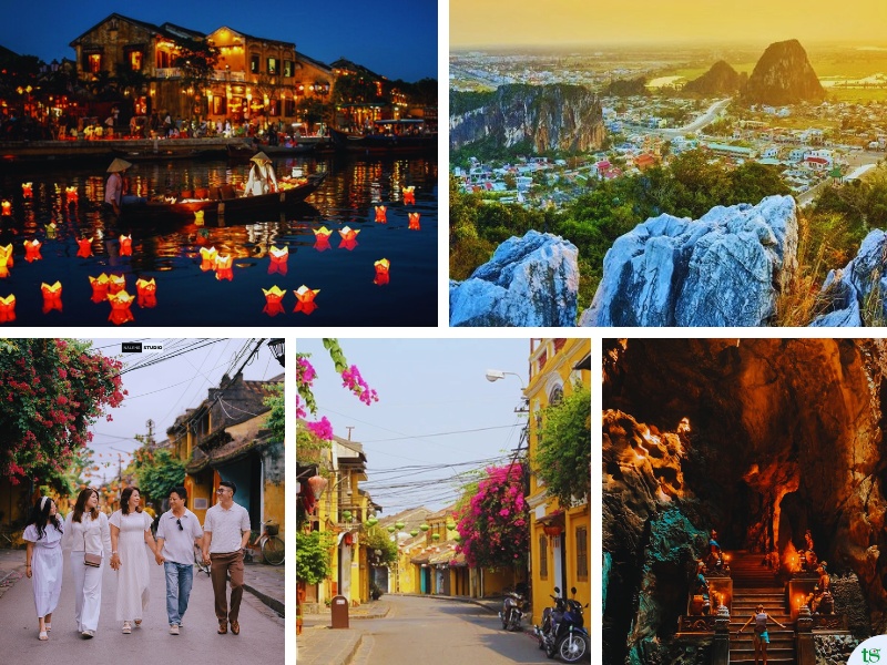 Tham quan Hội An và Ngũ Hành Sơn trong lịch trình tour Nghệ An Đà Nẵng 3 ngày 2 đêm