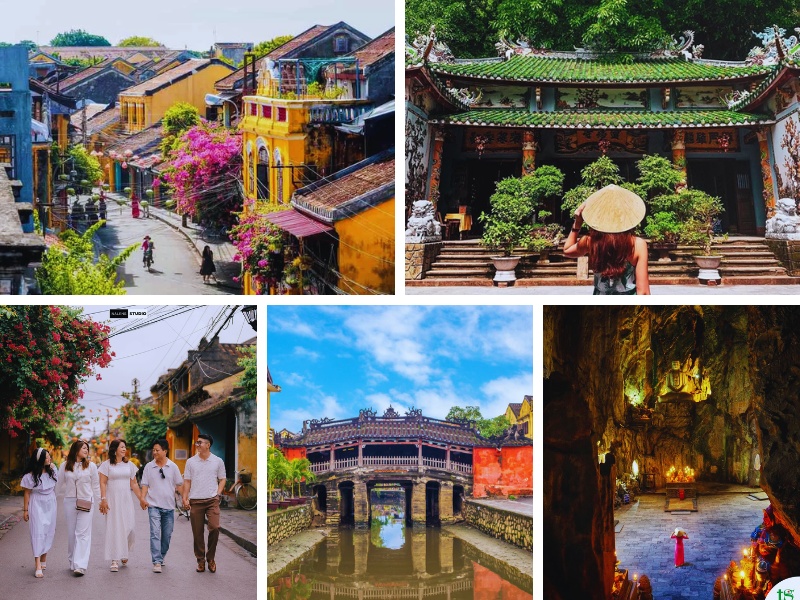 Tham quan Phố cổ Hội An và Ngũ Hành Sơn trong tour từ Sài Gòn đi Đà Nẵng 3 ngày 2 đêm