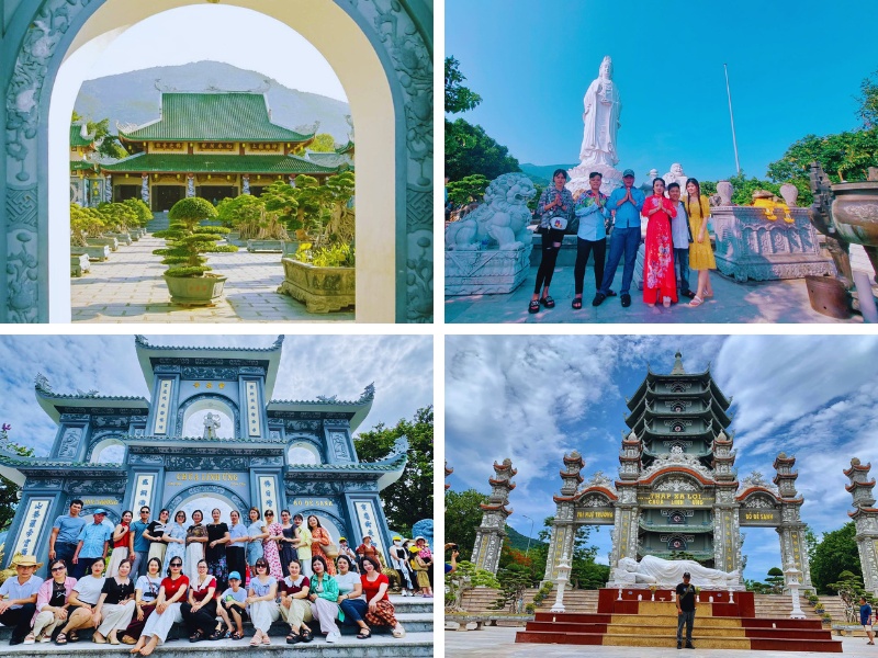 Chiêm bái Chùa Linh Ứng - Bán đảo Sơn Trà khi tham gia tour Quy Nhơn Đà Nẵng