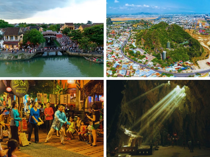 Khám phá Phố cổ Hội An và Ngũ Hành Sơn trong lịch trình tour từ Phú Yên đi Đà Nẵng