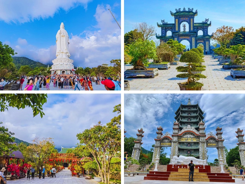 Tham quan chùa Linh Ứng (Bán đảo Sơn Trà) trong tour từ Đà Lạt đi Đà Nẵng