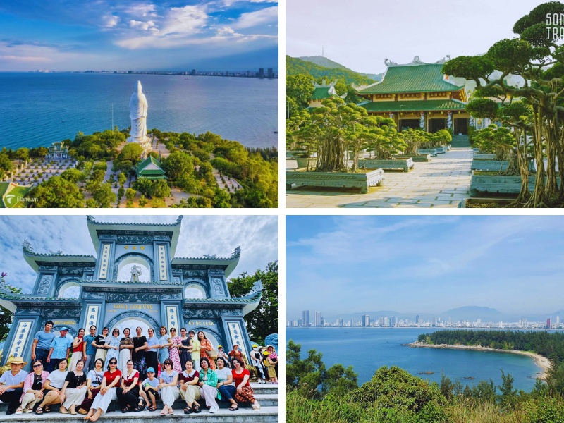 Tham quan chùa Linh Ứng - Sơn Tra trong tour Hải Phòng Đà Nẵng