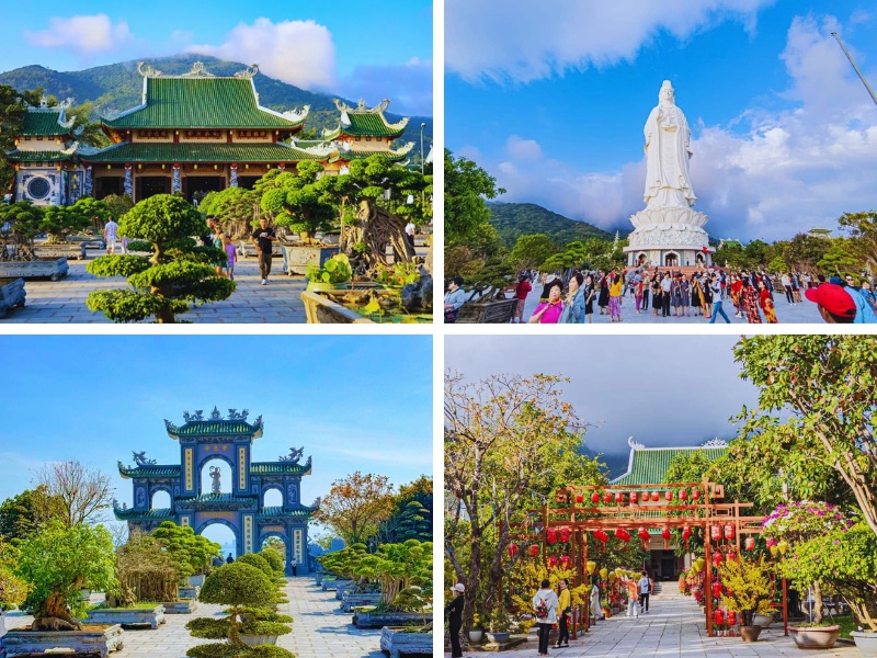 Tham quan chùa Linh Ứng trong lịch trình tour Nha Trang Đà Nẵng 4 ngày 3 đêm