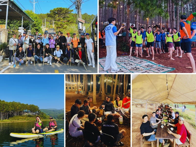 Tổ chức tour cho đoàn công ty ở Đà Lạt