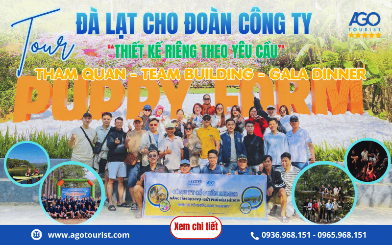 Tour Đà Lạt cho đoàn công ty