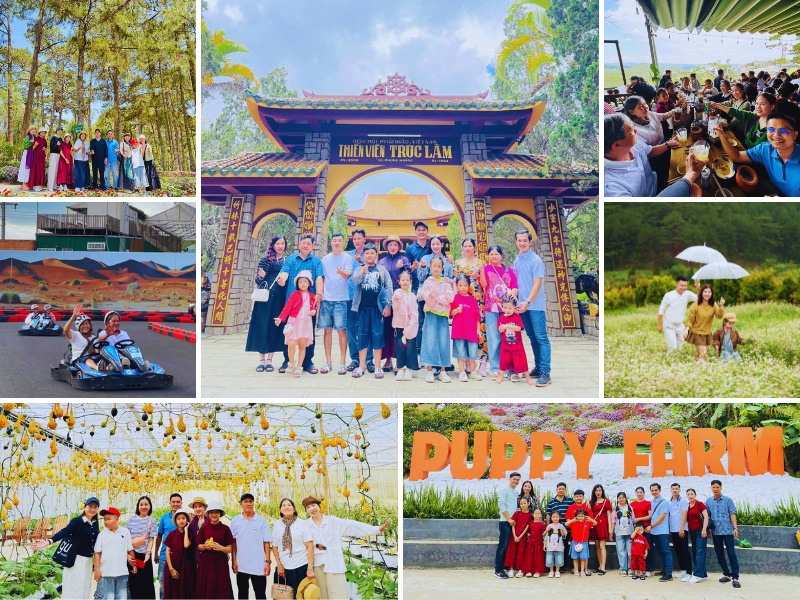 tour du lịch Đà Lạt cho gia đình