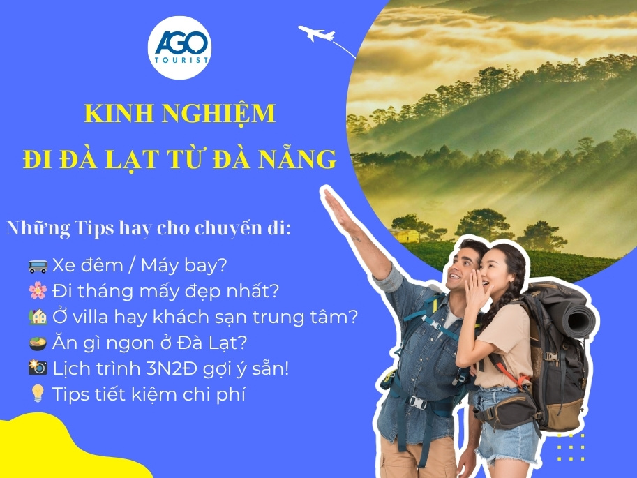 Kinh Nghiệm Đi Đà Lạt Từ Đà Nẵng | Hướng Dẫn Chi Tiết A-Z