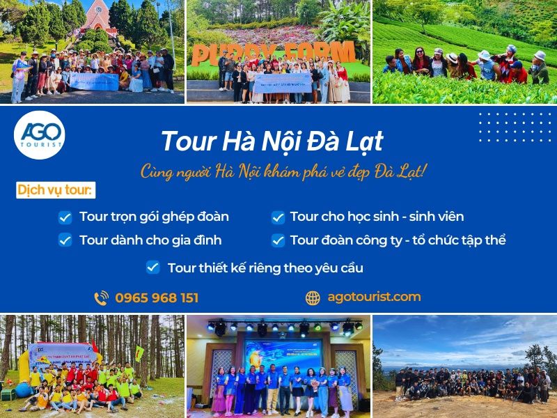 Tour Hà Nội Đà Lạt