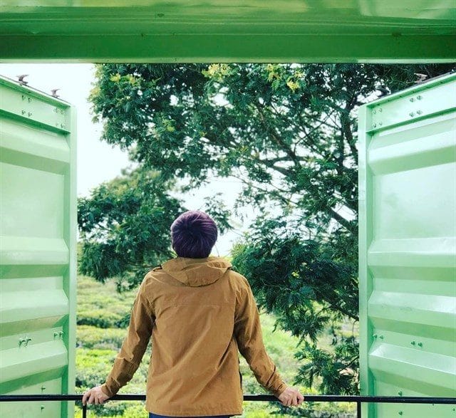 đường đi caffe đồi chè đồi chè cầu đất farm