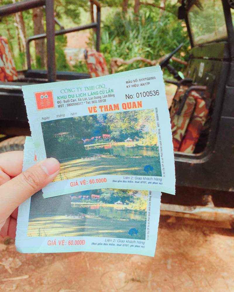 Vé tham quan Làng cù lần vé vào cổng khu du lịch làng cù lần