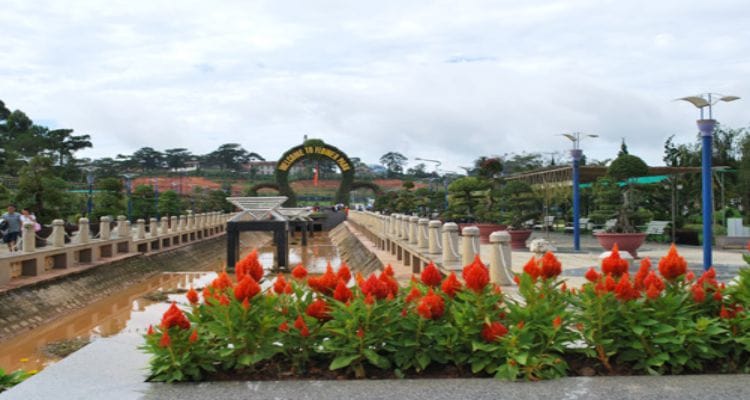 vuon hoa da lat Vườn hoa thành phố Đà Lạt