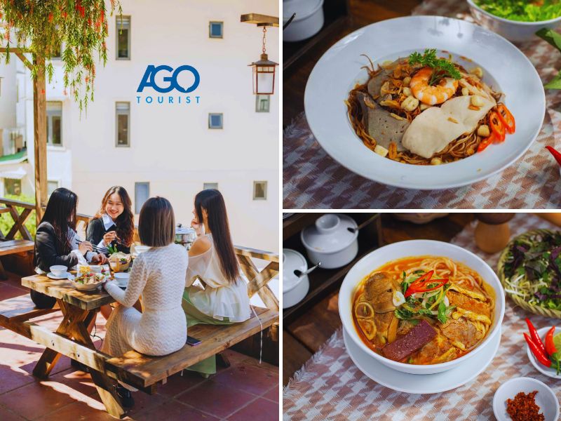 Ăn sáng chỉnh chu trong tour Đà Nẵng đi Đà Lạt của AGOTourist
