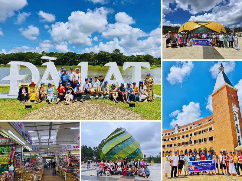 tour từ Đà Nẵng đi Đà Lạt
