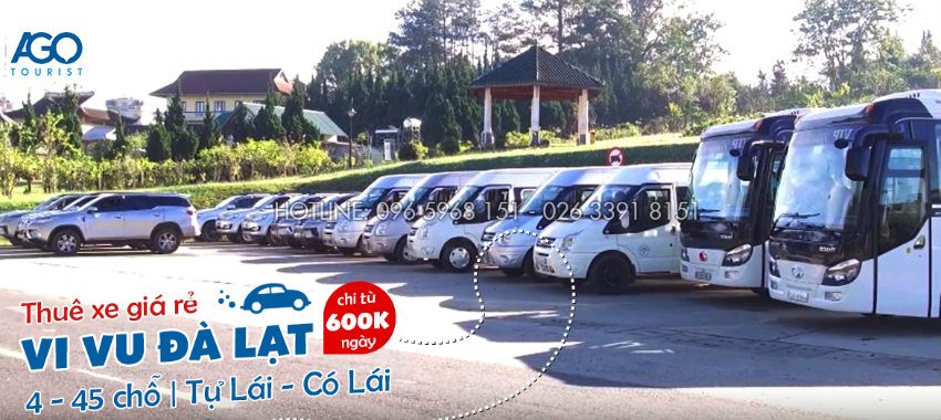 Chuyên cung cấp dịch vụ cho thuê xe oto du lịch Đà Lạt
