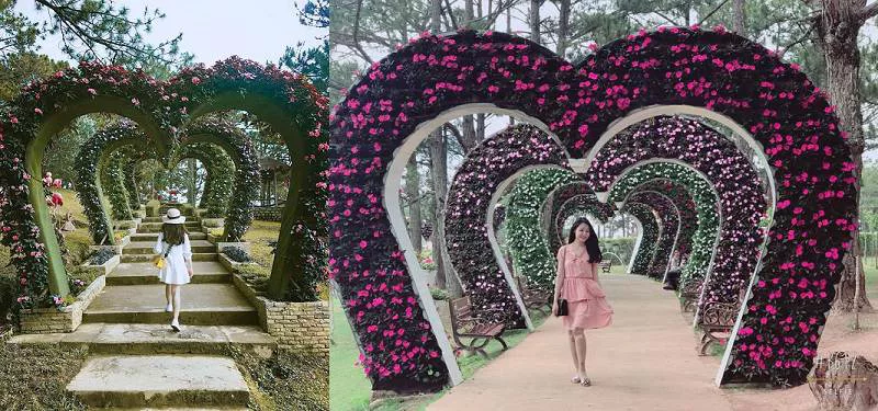 Đà Lạt tháng 8 tại Thung lũng tình yêu đẹp cuốn hút đến mê mẫn