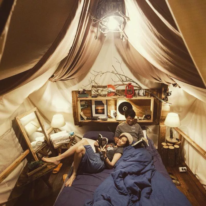 Không gian dễ thương bên trong The Shelter homestay Đà lạt