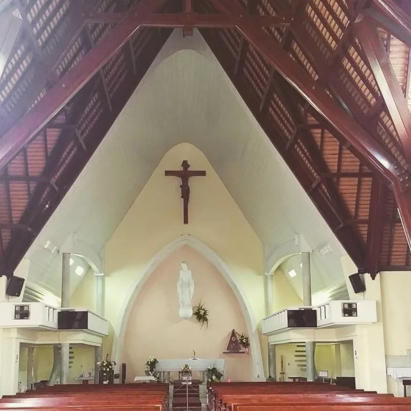 Không gian tổ chức lễ ở nhà thờ Thời gian tổ chức lễ ở nhà thờ Domaine De Marie
