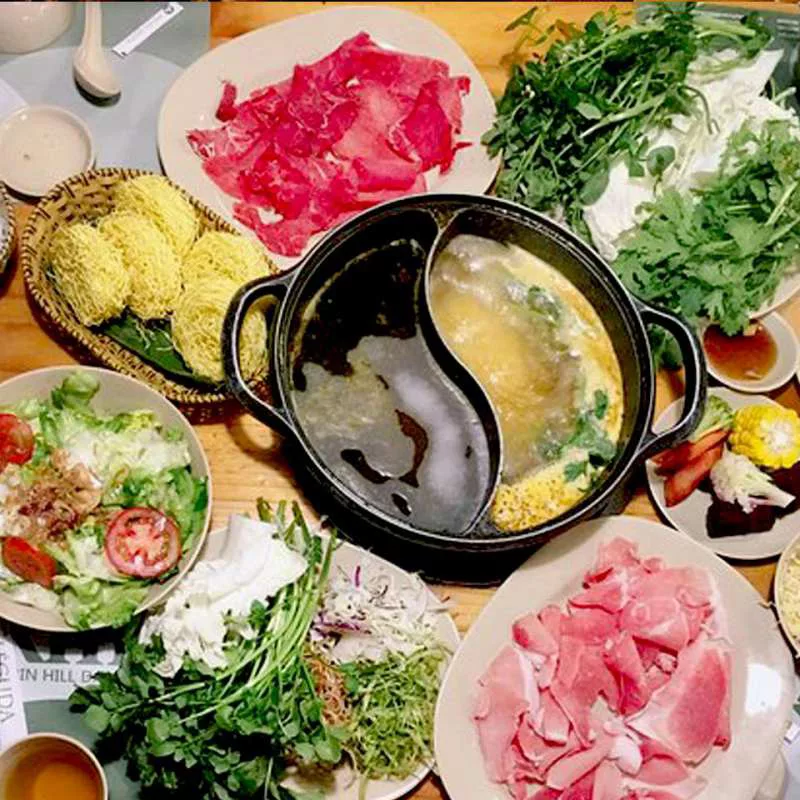 thử Quán Buffet Rau Leguda Đà Lạt trải nghiệm Quán Buffet Rau Leguda Đà Lạt