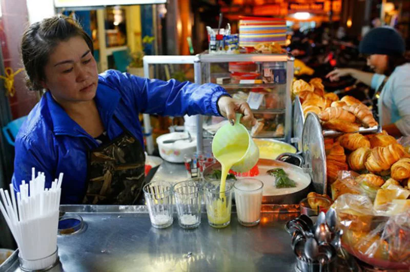Quán Hoa sữa đậu nành tp Đà Lạt Quán Hoa sữa đậu nành nổi tiếng ở Đà Lạt