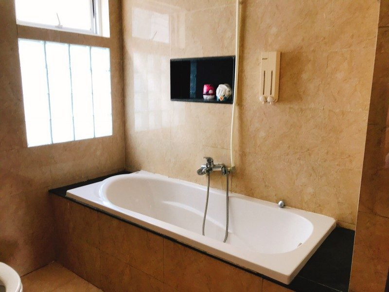 Phòng tắm của Sen Villa ở thành phố Đà Lạt