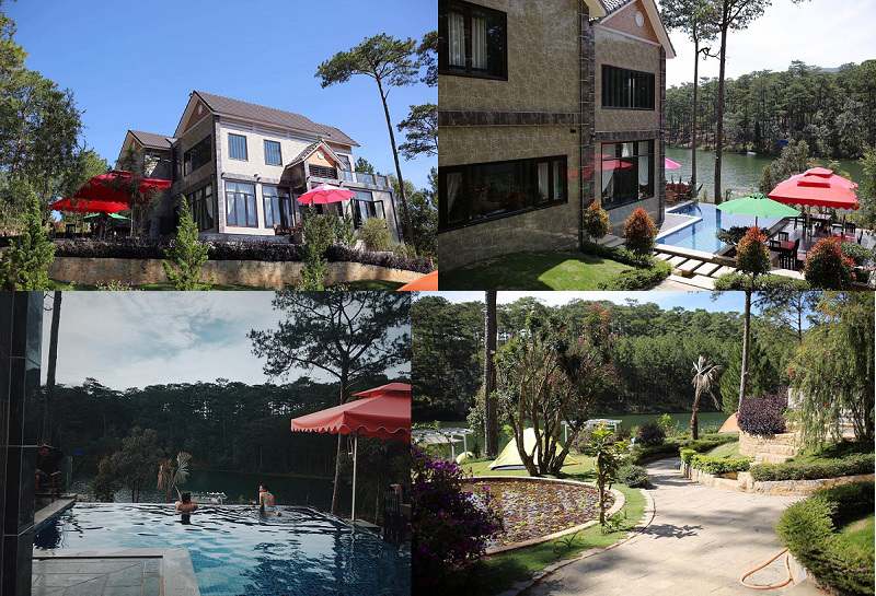 Mingo villa đẹp bên hồ Tuyền Lâm Hình ảnh Mingo villa đẹp bên hồ Tuyền Lâm