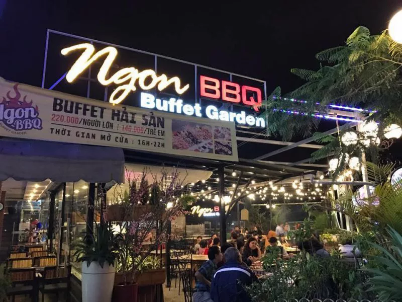 Quán NGON BBQ - Buffet Garden ở Đà Lạt Quán NGON BBQ - Buffet Garden ở tp Đà Lạt