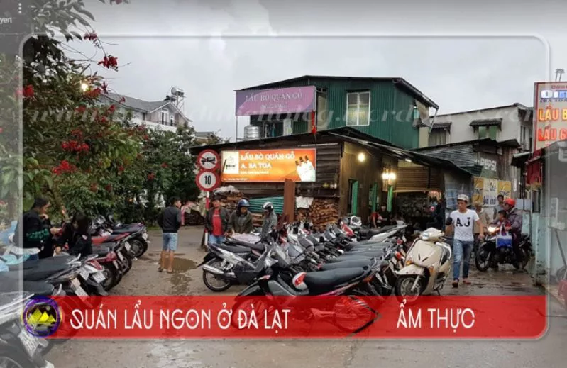 lẩu bò Đà Lạt - lẩu bò quán gỗ lẩu bò Đà Lạt - lẩu bò Aba Toa