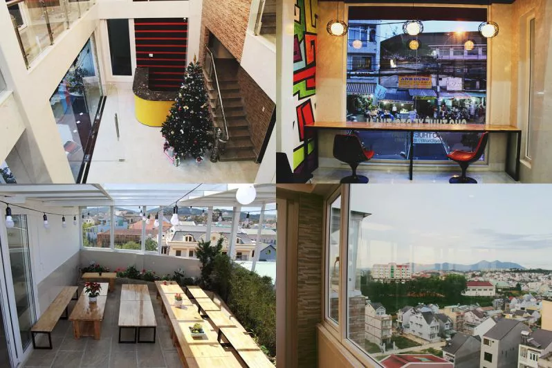 Khách sạn Kim Cương ở Đà Lạt Khách sạn Kim Cương ở Đà Lạt có view ngắm phố khá đẹp
