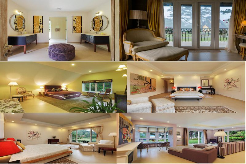 Resort Đà Lạt Bình An village làng du lịch Không gian và các phòng nghỉ bên trong Resort Đà Lạt Làng Bình An village