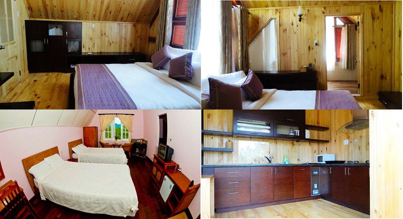 Mộng mơ Resort Đà Lạt du lịch trăng mật Không gian và các phòng nghỉ bên trong Mộng mơ Resort ở Đà Lạt