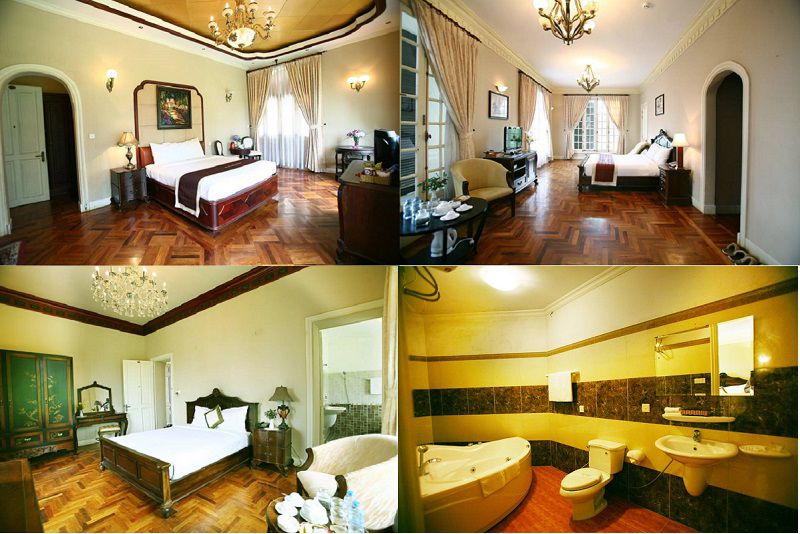 Cadasa resort Đà Lạt du lịch nghỉ dưỡng trăng mật Không gian và các phòng nghỉ bên trong Cadasa resort ở Đà Lạt