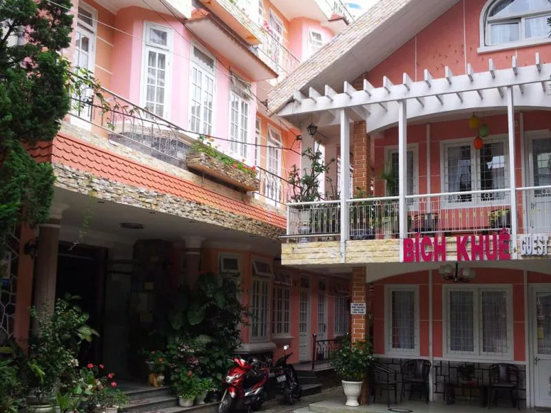 Bích Khuê khách sạn đà lạt 1 sao gần chợ giá rẻ Không gian khách sạn 1 sao Bích Khuê