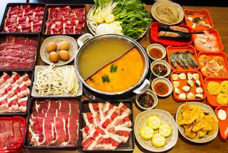 các món ăn trong quán Xưa ở Đà Lạt