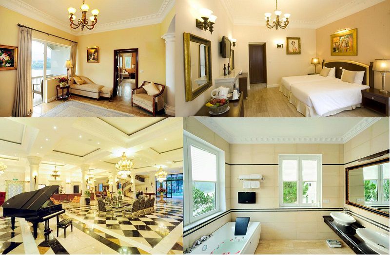 Edensee lake Resort & Spa Đà Lạt Lâm Đồng Việt Nam Không gian và các phòng nghỉ bên trong Edensee lake Resort & Spa ở Đà Lạt