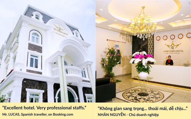 Review của khách hàng về Minh Chiến Hotel Review khách hàng về Minh Chiến Hotel