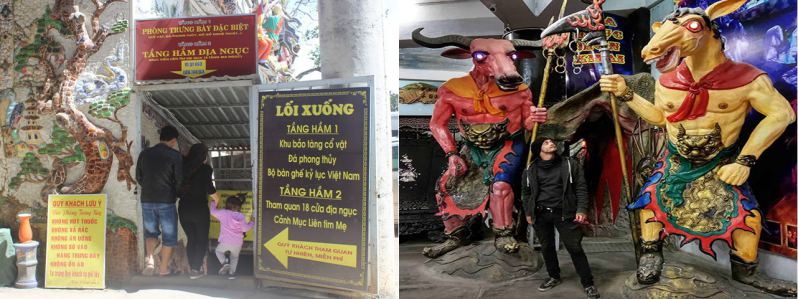 Chùa Linh Phước 18 tầng địa ngục Chùa Linh Phước 18 tầng địa ngục