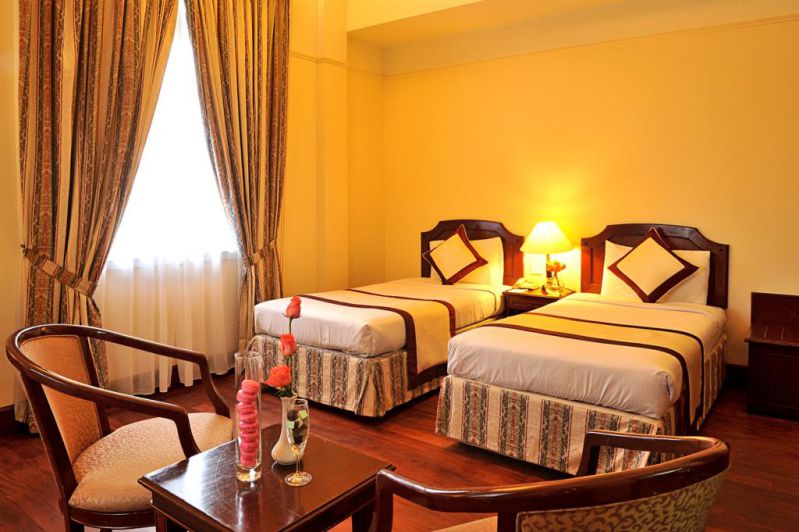 Phòng nghỉ tại khách sạn Du Parc tại Đà Lạt